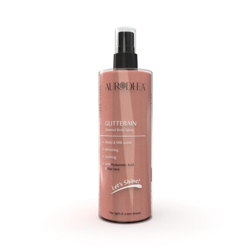 spray paillette après soleil