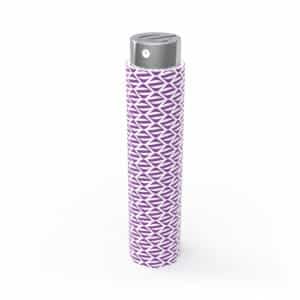 Étui à parfum CHOGAN de poche violet et blanc